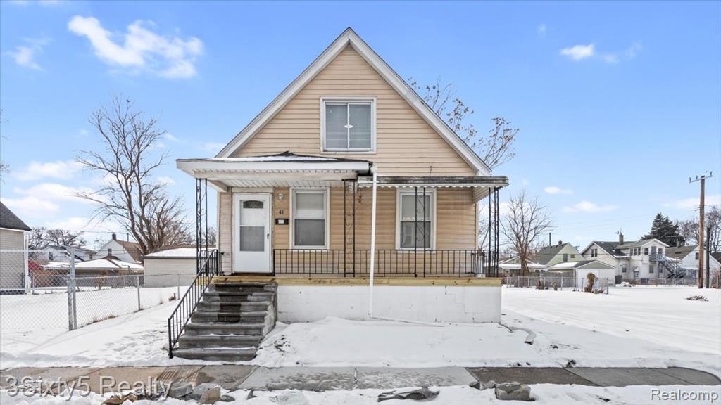 41 Le Blanc Street, River Rouge, MI 48218 — front exterior