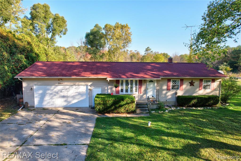 6393 Frances Road E, Mount Morris, MI 48458 — front exterior