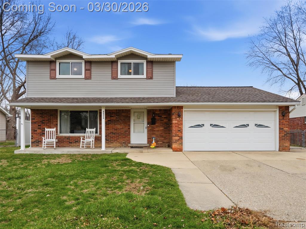 40326 William Drive, Sterling Heights, MI 48313 — front exterior