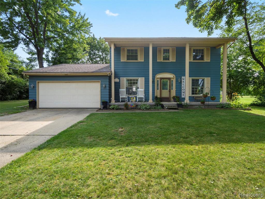 8497 Hickory Hill Drive, Grand Blanc, MI 48439 — front exterior