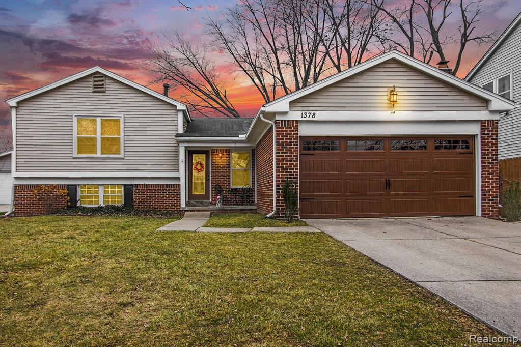1378 Hampshire Drive, Canton, MI 48188 — front exterior