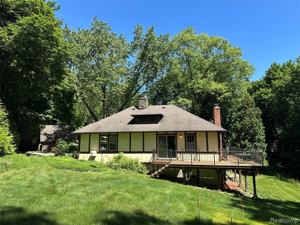 799 E Long Lake Road, Bloomfield Hills, MI 48304 — front exterior