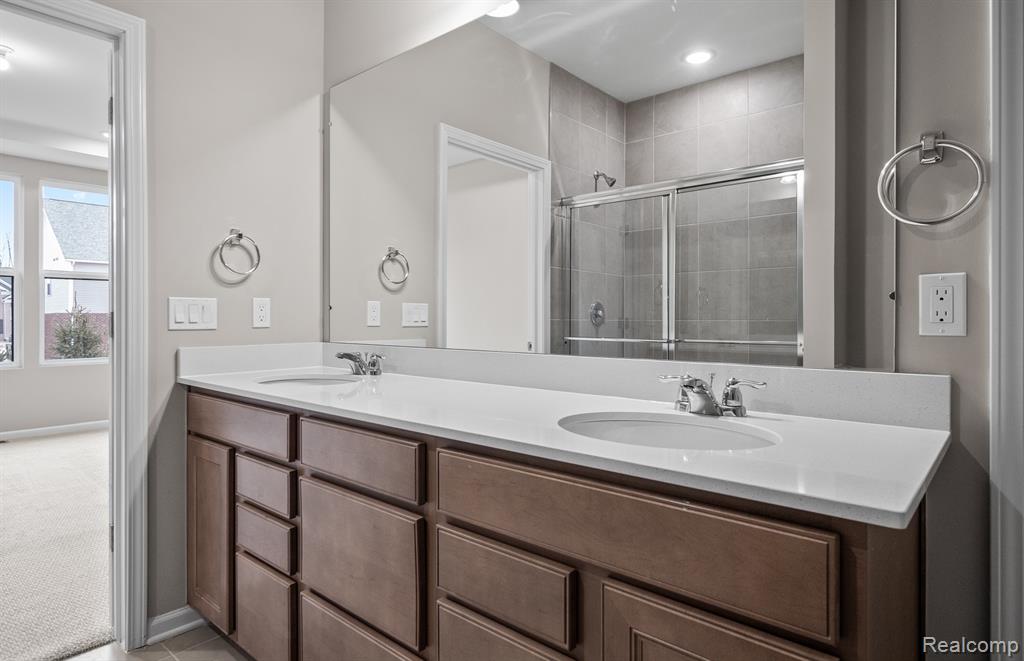 Spacious Primary Bath