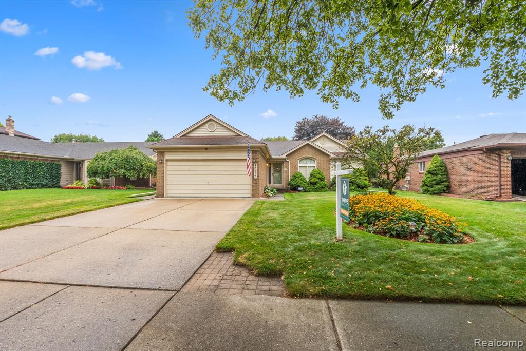 42917 Freeport Drive, Sterling Heights, MI 48313 — front exterior