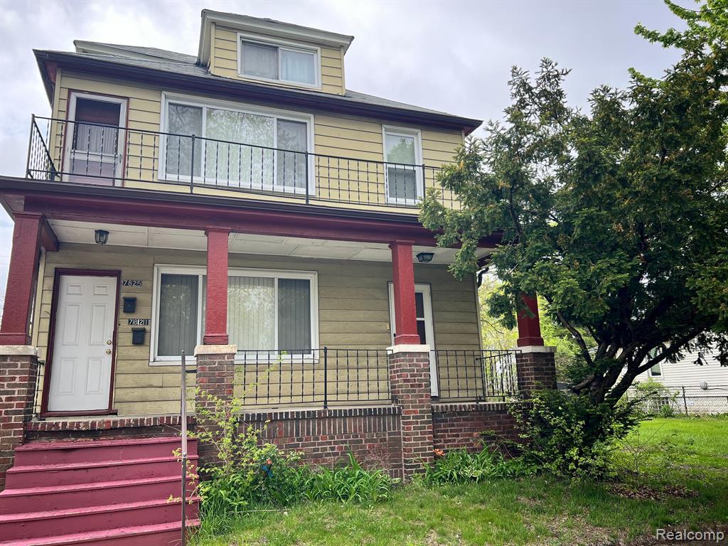 7821 SHERWOOD Street, Detroit, MI 48211 — front exterior