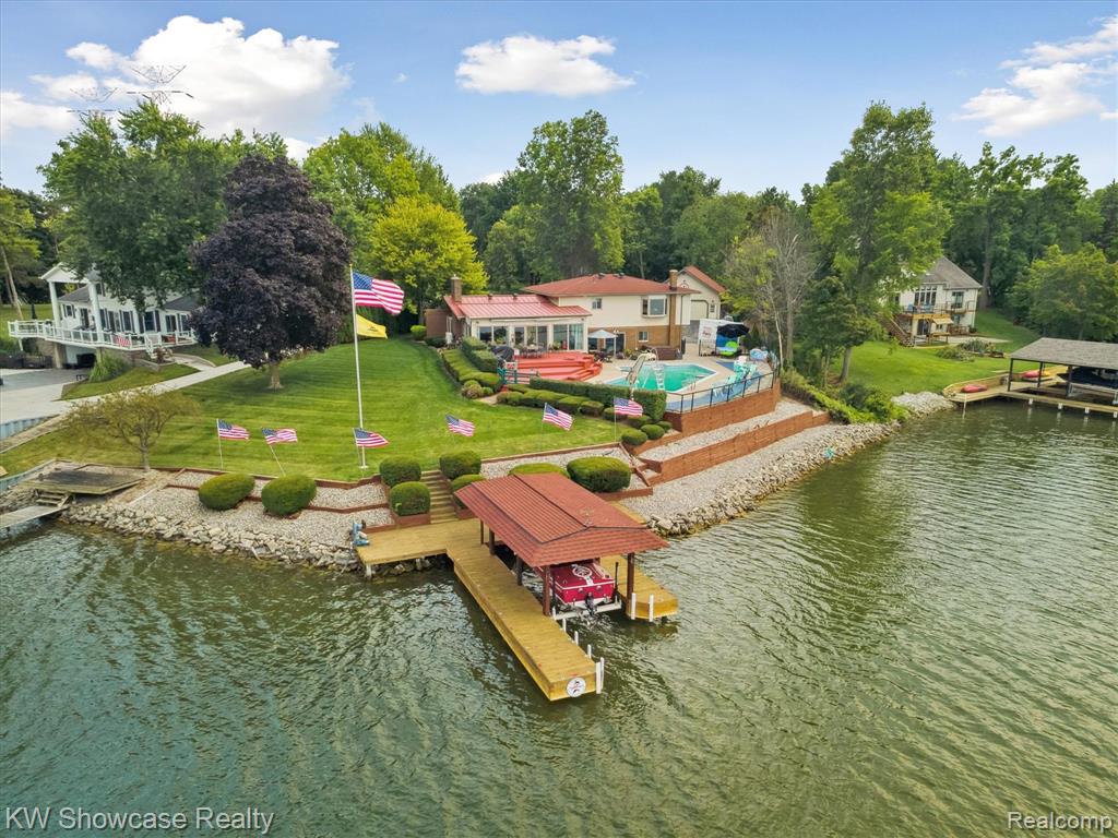 42494 E Huron River Drive, Belleville, MI 48111 — front exterior