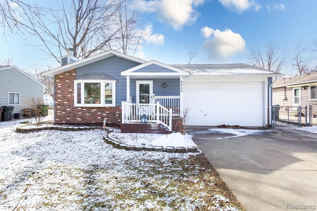 8850 Janis Street, Shelby Twp, MI 48317 — front exterior
