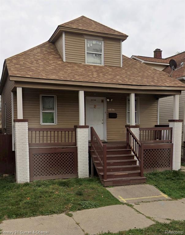 6036 Central Street, Detroit, MI 48210 — front exterior