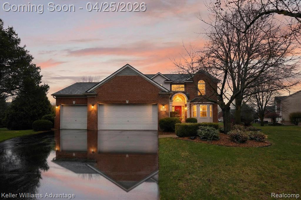 721 Remington Court, Commerce Twp, MI 48382 — front exterior