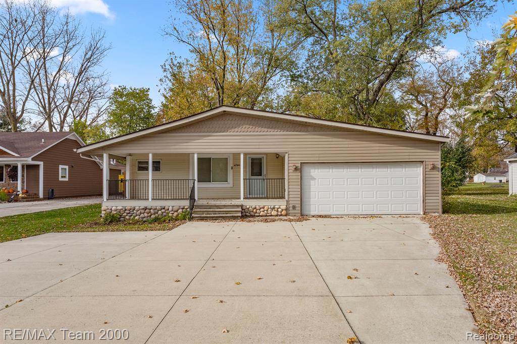 47461 VANKER Avenue, Shelby Twp, MI 48317 — front exterior