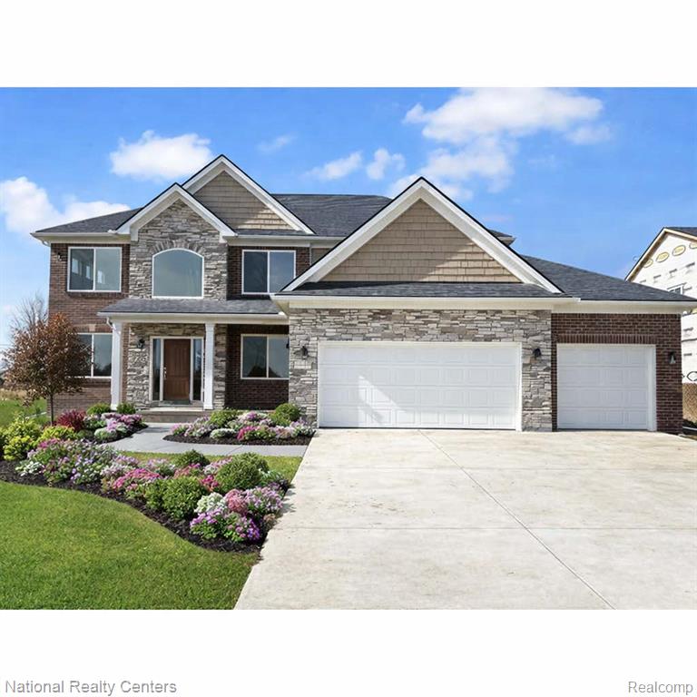 53183 (Move in ready) Woodland, Chesterfield, MI 48047 — front exterior