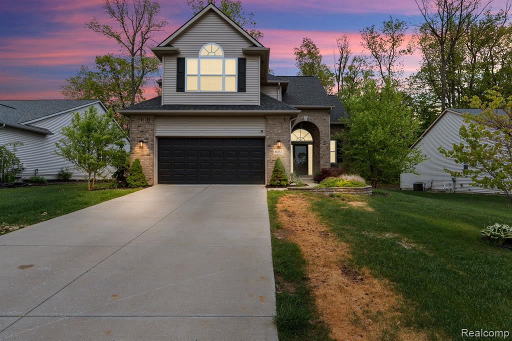 8032 IVY GLEN Park, White Lake, MI — front exterior