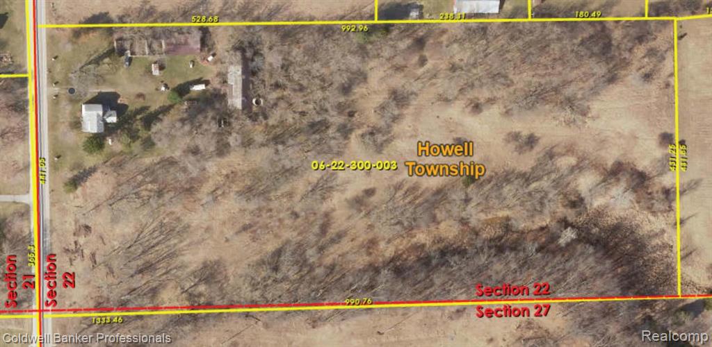 2050 Tooley Road, Howell, MI 48855 — front exterior