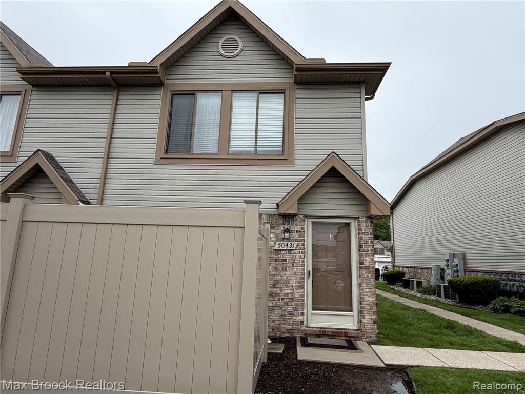 50431 Bay Run S, Chesterfield, MI 48047 — front exterior
