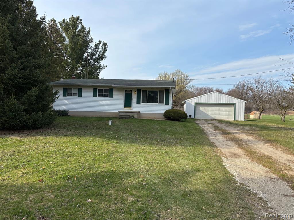 8233 FARRAND Road, Otisville, MI 48463 — front exterior