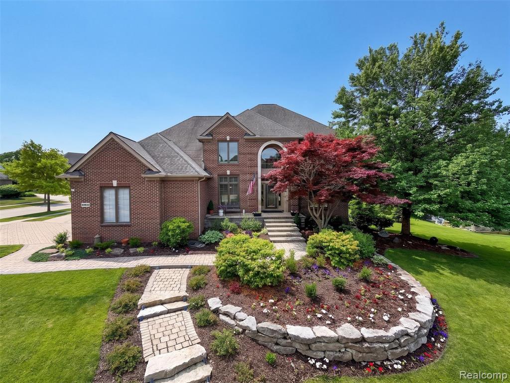 41621 Hempshire Street, Novi, MI — front exterior