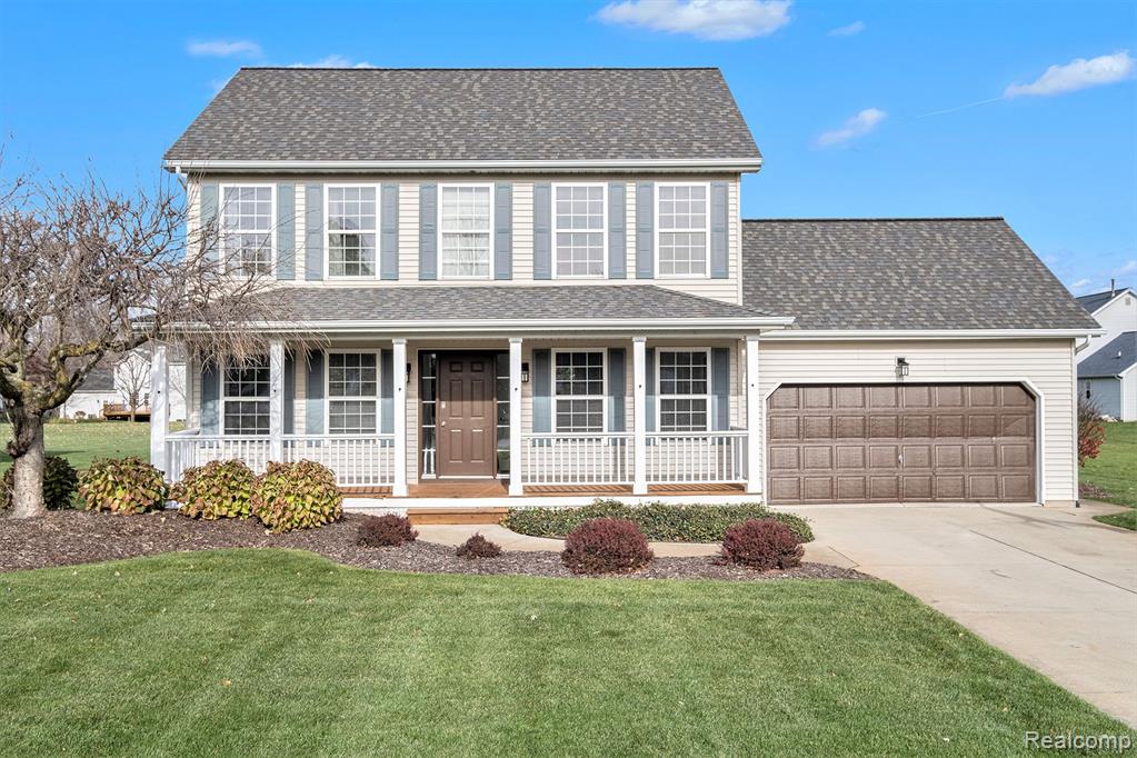 6354 OAK LEAF Trail, Linden, MI 48451 — front exterior