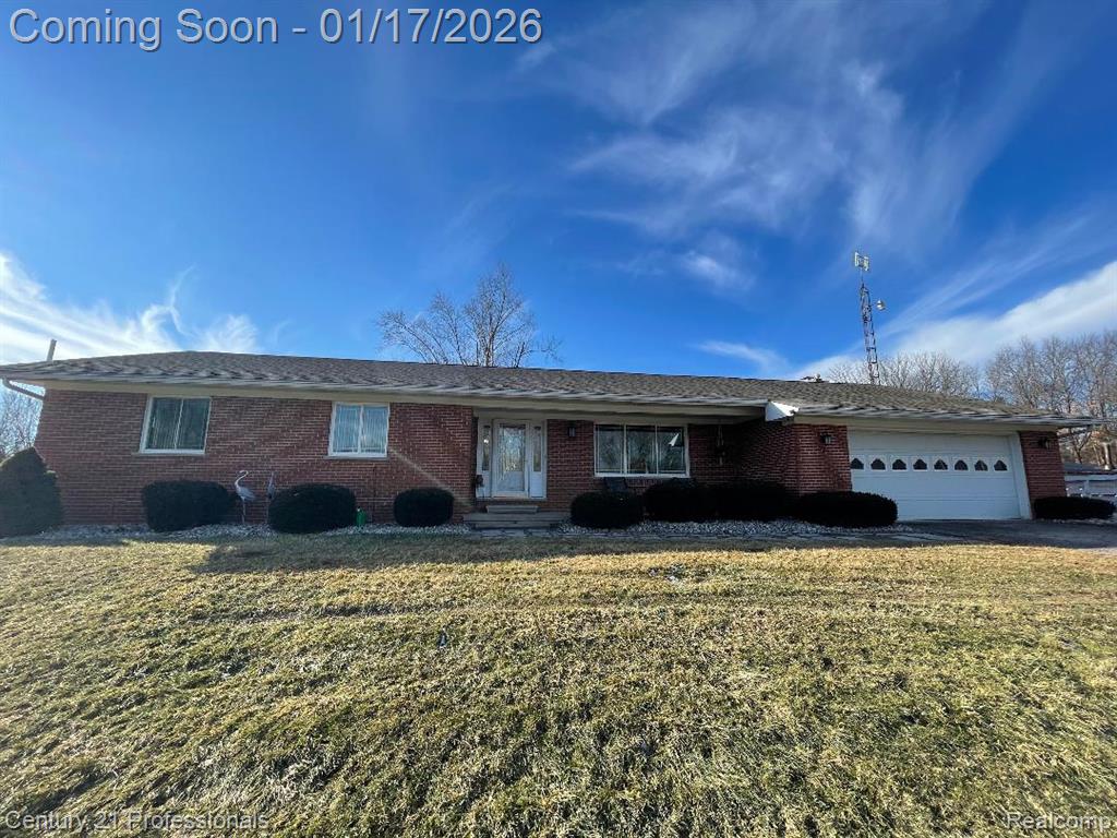 11946 Monagan Highway, Tipton, MI 49287 — front exterior