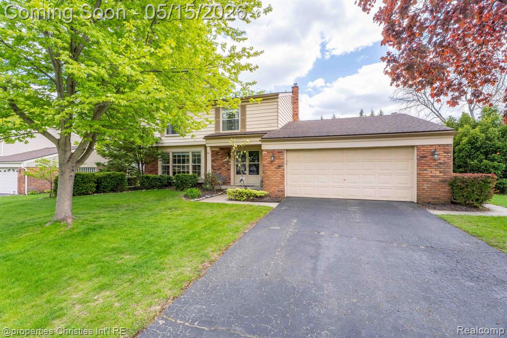 8648 Tamarack Drive, Shelby Twp, MI 48317 — front exterior