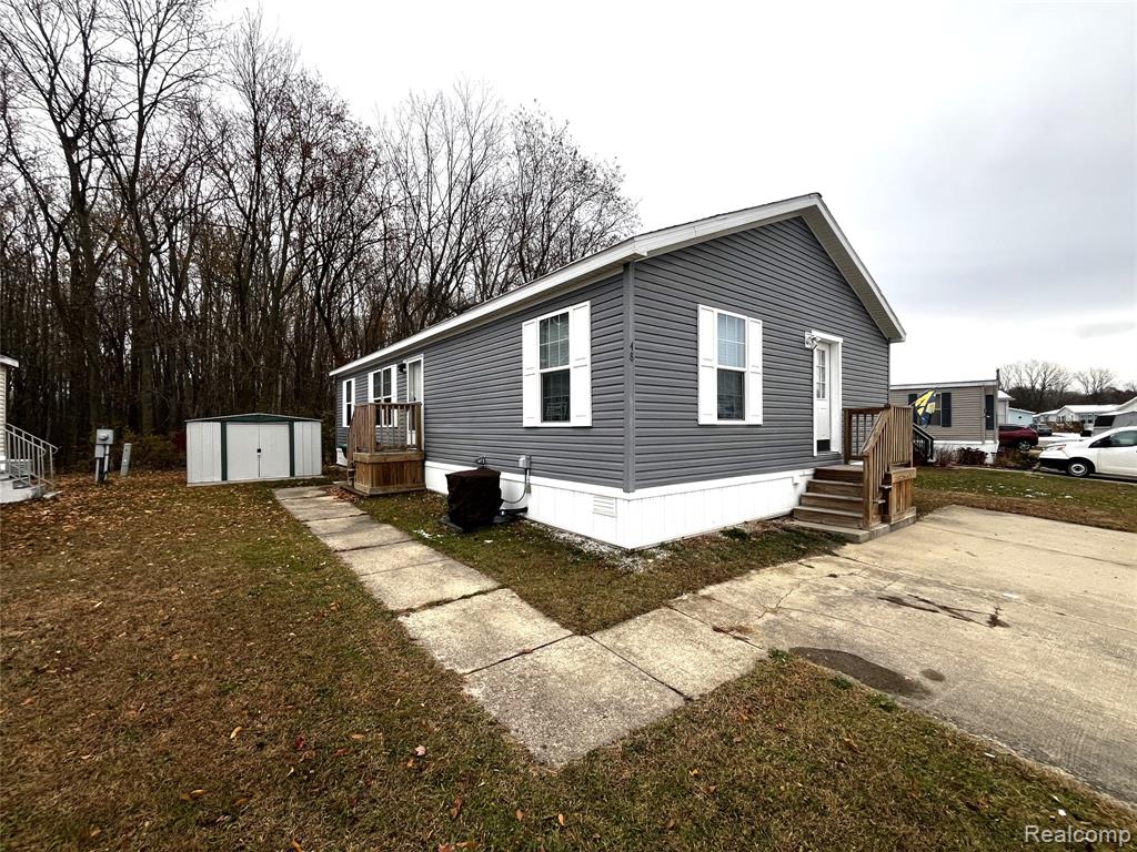 563 Allen #48 Road, Milan, MI 48160 — front exterior