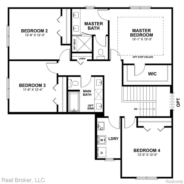 View of room layout