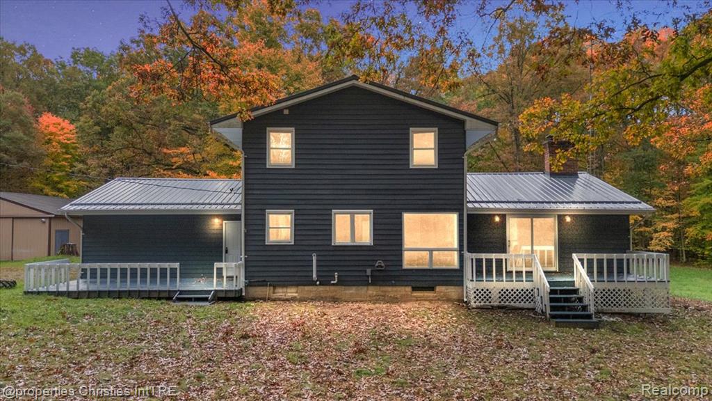 4121 Country Road, Otter Lake, MI 48464 — front exterior