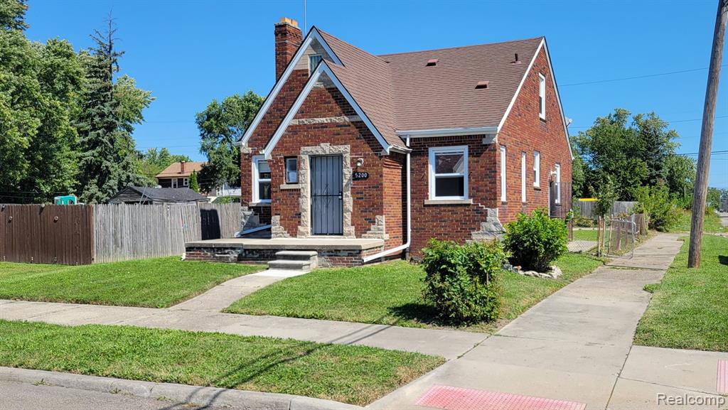 5200 WAYBURN Street, Detroit, MI 48224 — front exterior