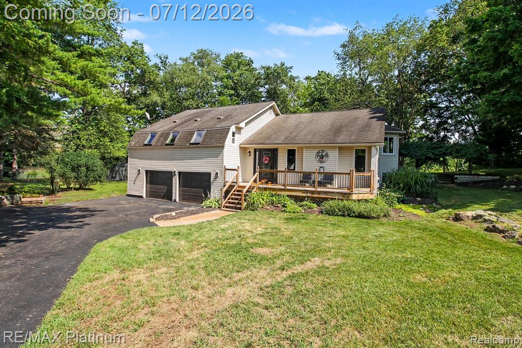 6317 Kevin Drive, Brighton, MI 48116 — front exterior