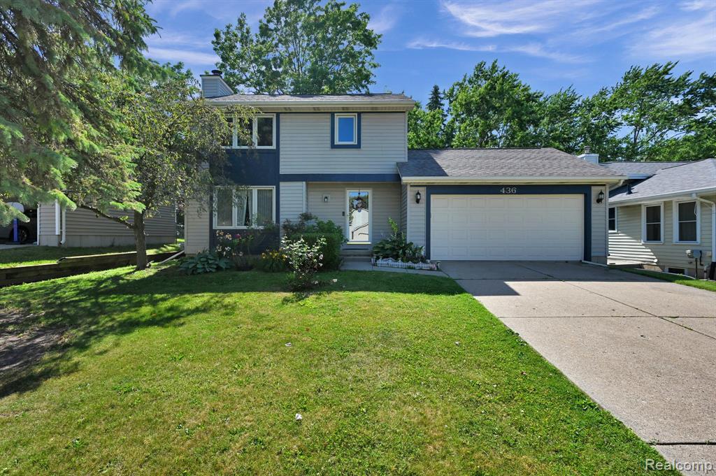 436 Dutch Hill Drive, Lansing, MI 48917 — front exterior