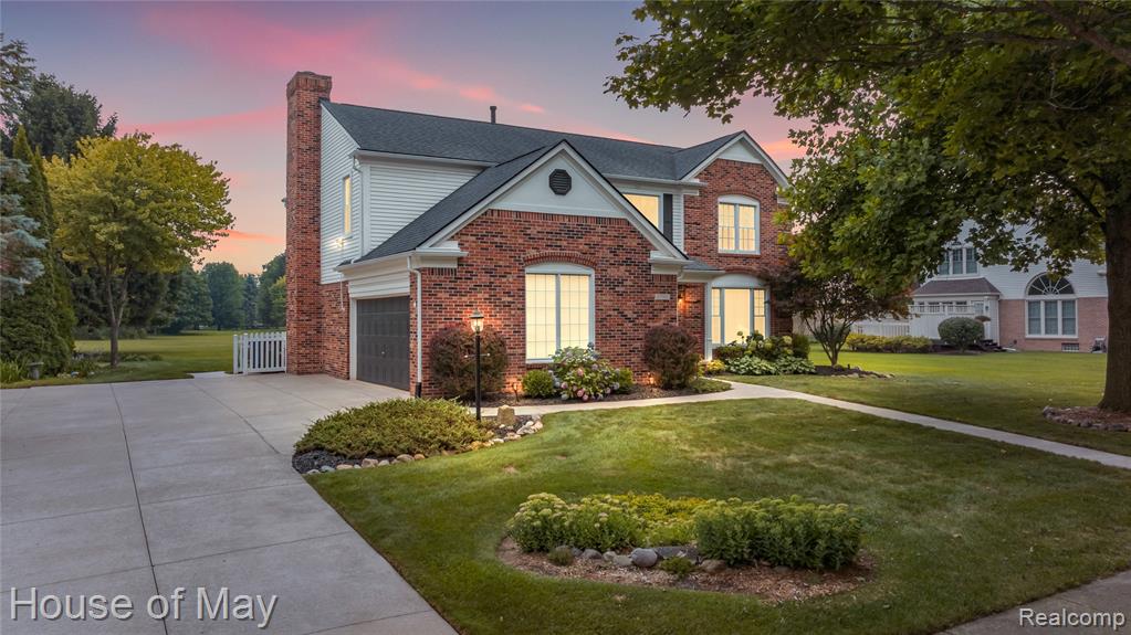 47793 Ten Point Drive, Canton, MI 48187 — front exterior