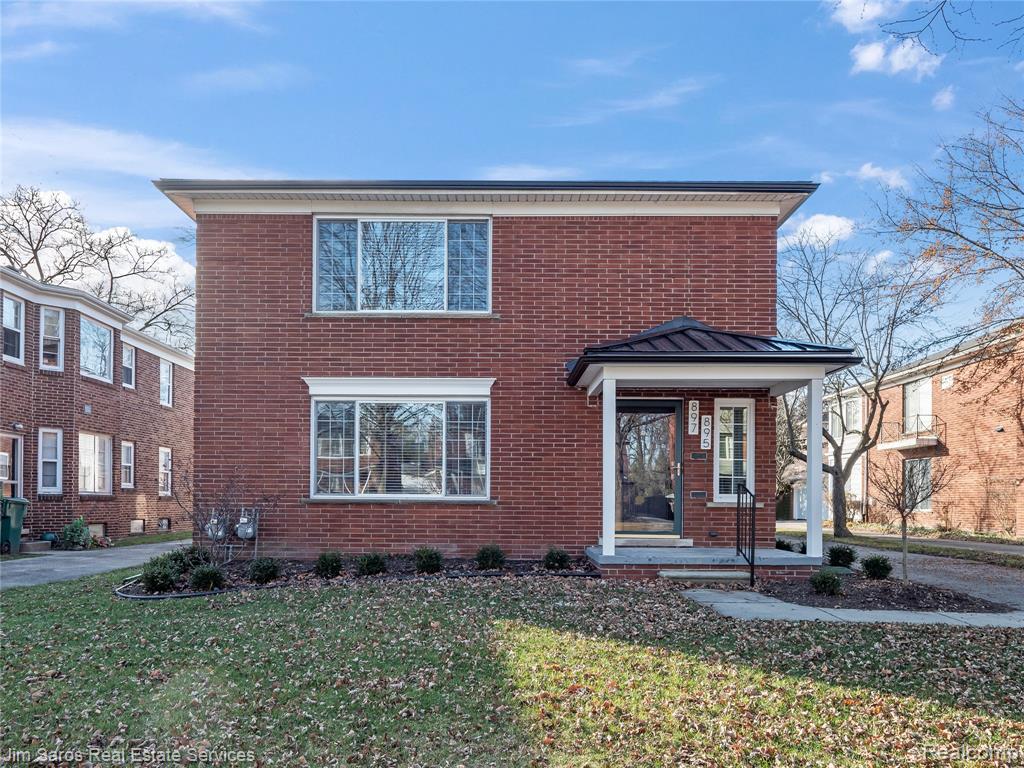 895 Harcourt Road, Grosse Pointe Park, MI 48230 — front exterior