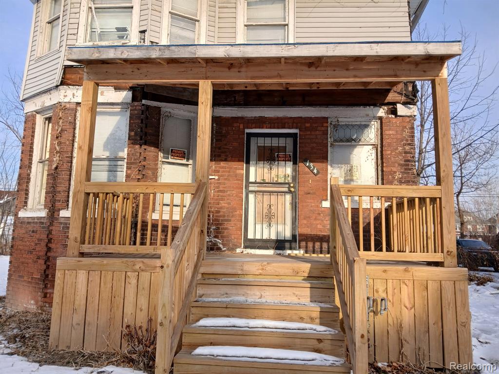134 Tyler Street, Highland Park, MI 48203 — front exterior