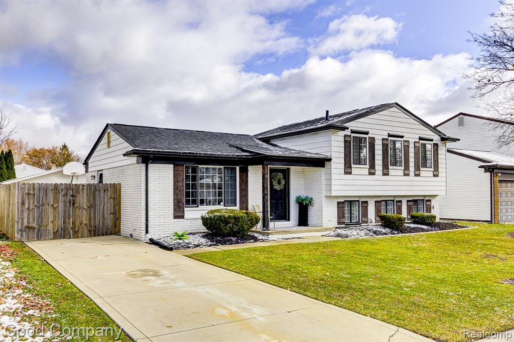 40038 Eagle Drive, Sterling Heights, MI 48310 — front exterior