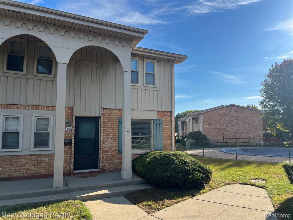 8147 CLAY Court, Sterling Heights, MI 48313 — front exterior