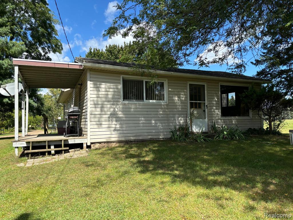 5990 FOREST Avenue, Otter Lake, MI 48464 — front exterior