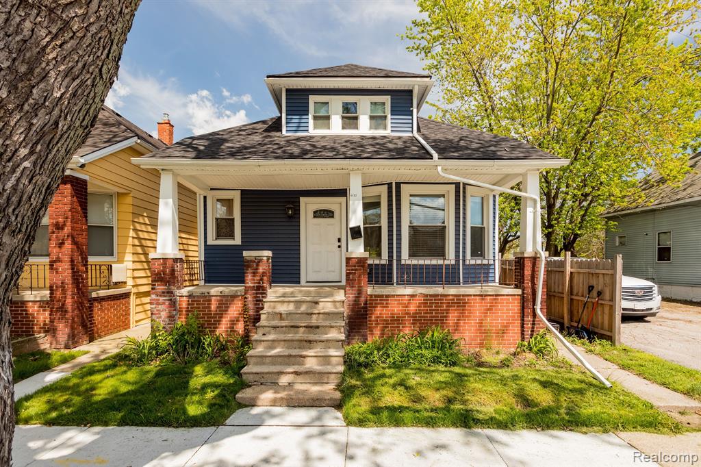 4492 FISCHER Street, Detroit, MI 48214 — front exterior