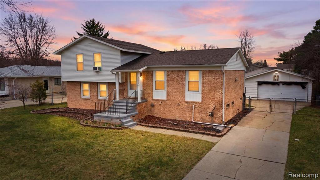 42151 Jason Drive, Clinton Twp, MI 48038 — front exterior