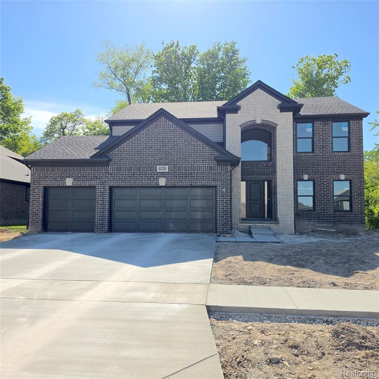 50351 Arcadia Drive, Macomb, MI 48042 — front exterior