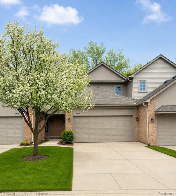 4896 Royal Cove Drive, Shelby Twp, MI 48316 — front exterior