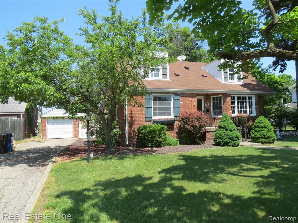 772 BURROUGHS Street, Plymouth, MI 48170 — front exterior