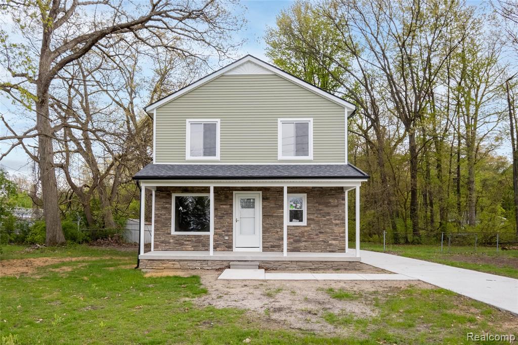 38047 Wabash Street, Romulus, MI 48174 — front exterior