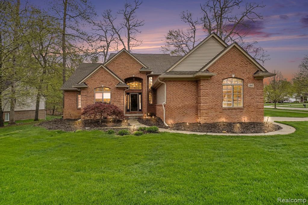 1865 Elkridge Circle, Highland, MI 48356 — front exterior