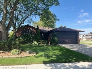 42495 Arcadia Drive, Sterling Heights, MI 48313 — front exterior