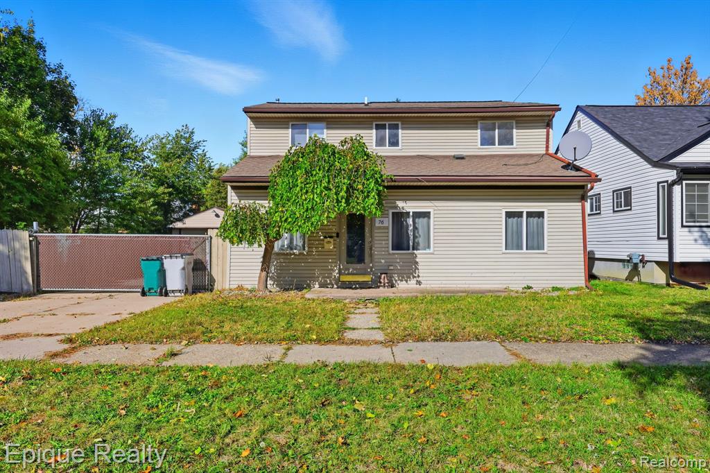 76 W Coy Avenue, Hazel Park, MI 48030 — front exterior