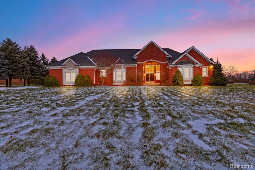72824 Solanus Drive, Bruce, MI 48065 — front exterior