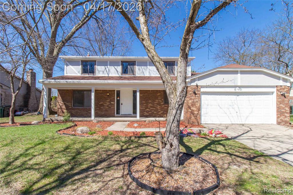 845 Longfellow Drive, Troy, MI 48085 — front exterior