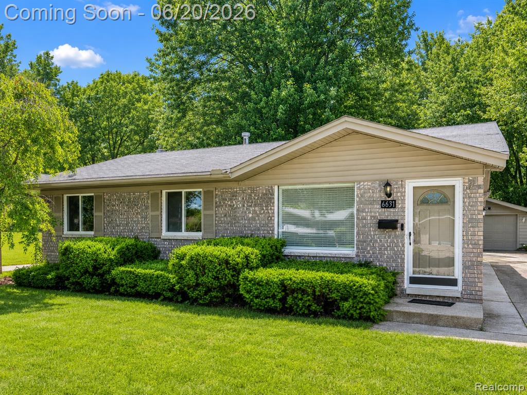 6631 Burnham Drive, Canton, MI 48187 — front exterior