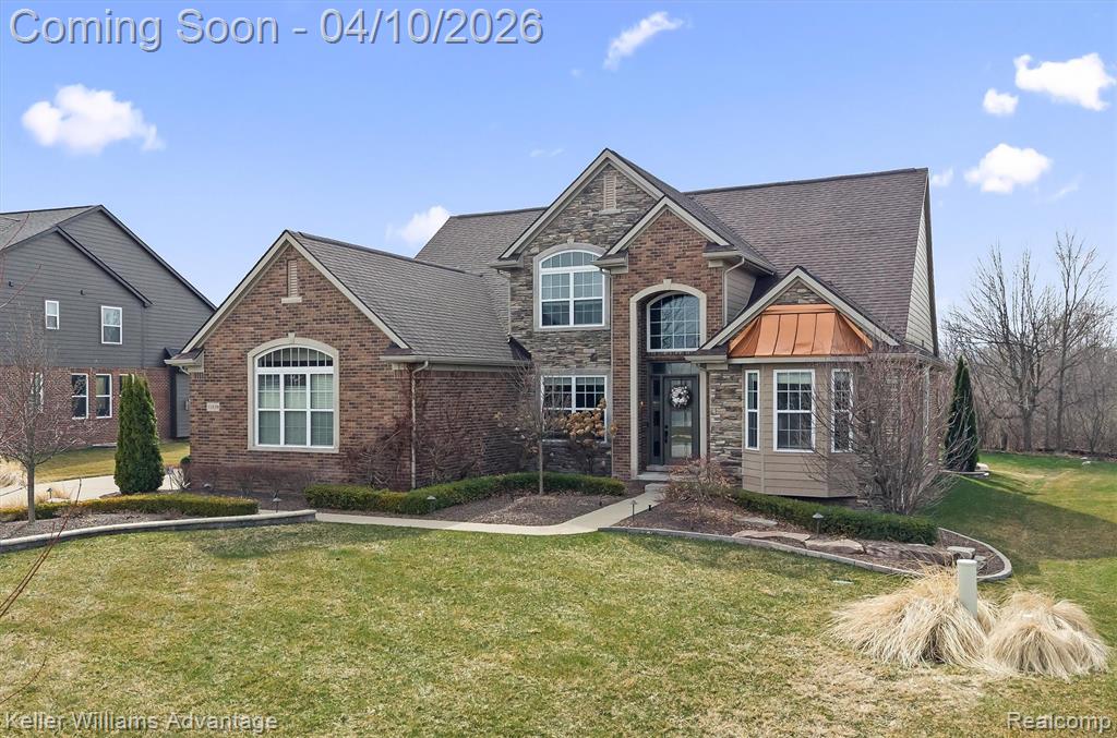 51839 Turnburry Drive, South Lyon, MI 48178 — front exterior