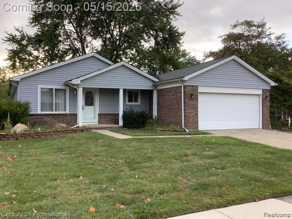 1646 Heritage Drive, Canton, MI 48188 — front exterior
