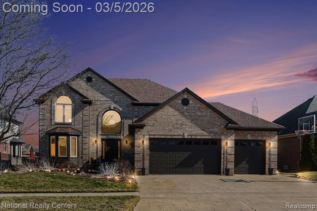 50374 Nesting Ridge Drive, Macomb, MI 48044 — front exterior